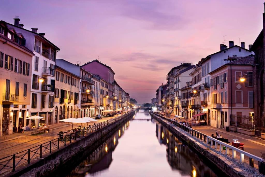 Cozy Loft Navigli, Close To Duomo And Bocconi - Italy Flat Vacation Milánó Kültér fotó